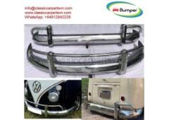 Volkswagen T1 Split Screen Bus (1958-1968) towel rail USA Export bumpers 