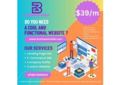 Get a Stunning Website for Just $39/month!