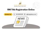 RNI Registration Certificate