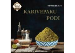 Best karivepaku podi in Andhra Pradesh