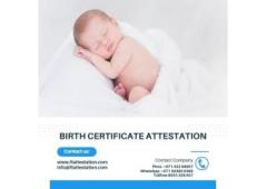 Birth Certificate Attestation in UAE