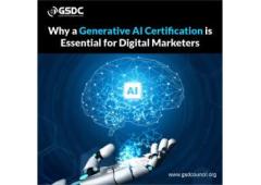 Why a Generative AI Certification is Essential for Digital Marketers