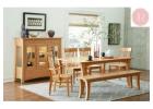 Buy Industrial Walnut Dining Table Australia