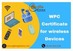 WPC Certificate for wireless devices