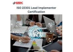 ISO 22301 Lead Auditor Certification: Your Gateway to Business Continuity Expertise