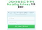 Download $597 of High-Quality Marketing Software Free!