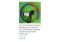 PVC Pipe Bender for Artists electricians spa pool plumbers