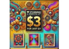 Discover Stunning AI-Generated Art for Just $3!