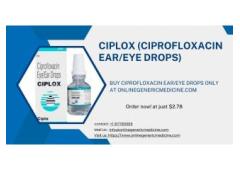 Ciplox (Ciprofloxacin Ear Drops): An effective solution for ear and eye bacterial problems.