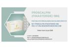 Treat male pattern hair loss and enlarged prostate with Proscalpin (Finasteride) 1mg