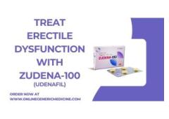 Buy Zudena-100 to cure erectile dysfunction | Only at onlinegenericmedicine