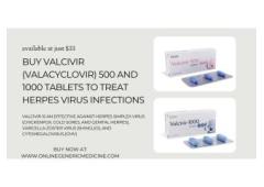 Treat herpes virus with Valcivir (Valacyclovir) | order now at onlinegenericmedicine.