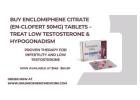 Buy Enclomiphene Citrate (En-clofert 50mg) Tablets – Treat Infertility and Low Testosterone.