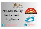 BEE Star Rating for Electrical Appliances