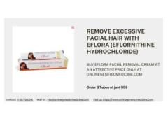 Buy Elflora cream and remove excessive facial hair | Available at Onlinegenericmedicine