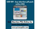 USD 109 - buy abortion pill pack online USA (Free shipping)