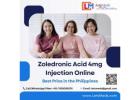 Buy Zoledronic Acid 4mg Injection Online at the Best Price in the Philippines | LetsMeds Pharmacy