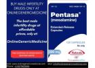 Buy Pentasa (Mesalamine) for inflammatory bowel disease | OnlineGenericMedicine