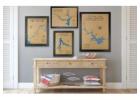 Handcrafted Wood Lake Maps – Perfect for Home & Gifts!