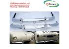 Volkswagen Karmann Ghia Euro style bumpers (1967 – 1969) by stainless steel new 