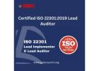 The Role of a Certified ISO 22301:2019 Lead Auditor in Business Continuity Management.